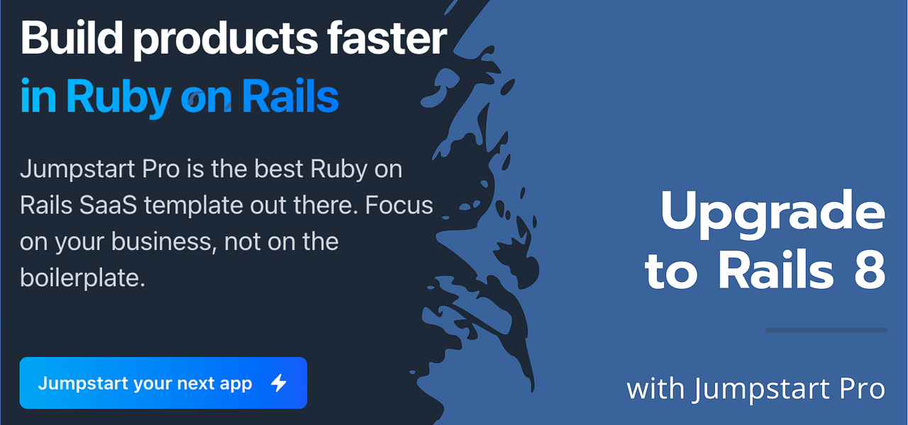 Upgrade to Rails 8 with Jumpstart Pro